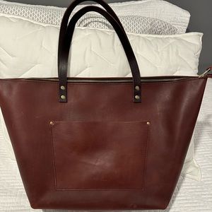 Portland Leather Oversized Tote